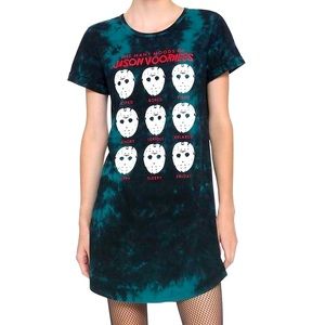Friday the 13th ‘The Many Moods of Jason Voorhees Tie Dye Dress’ Size XS/S NWT